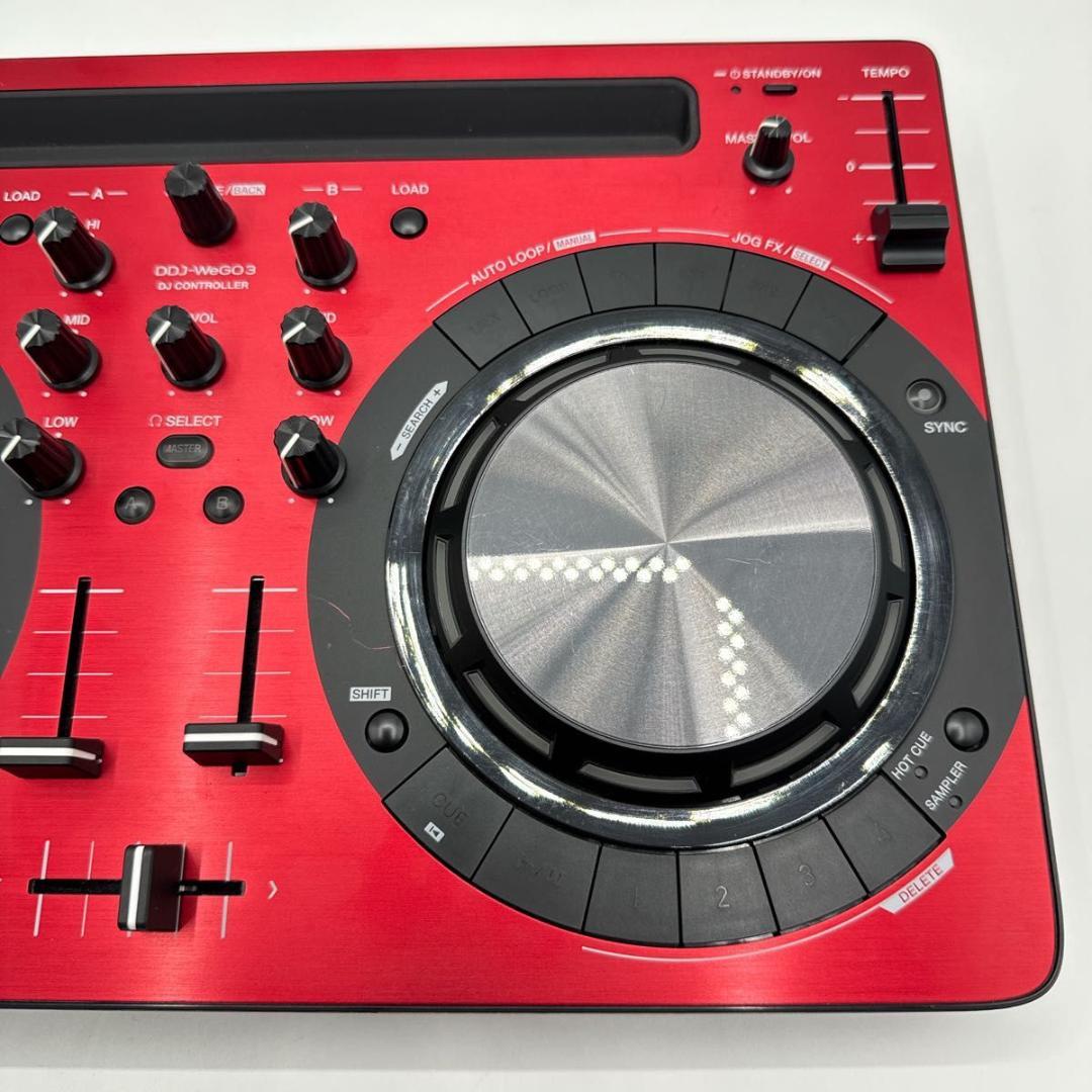 Pioneer DJコントローラー DDJ-WeGO3 レッド 限定モデル