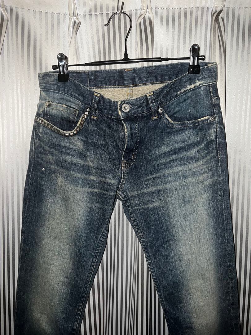 (希少) Rare Hysteric Glamour 名作 スタッズフレアデニム