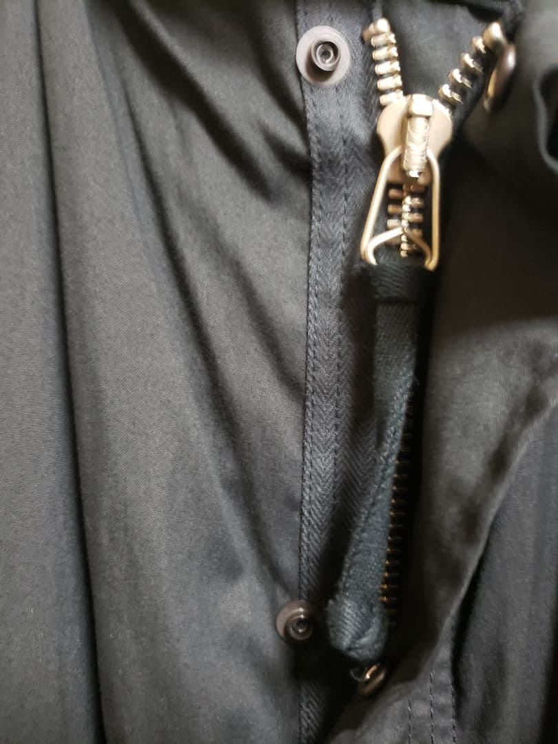 【HYKE】 N/C TYPE M-65 FIELD COAT 黒 3