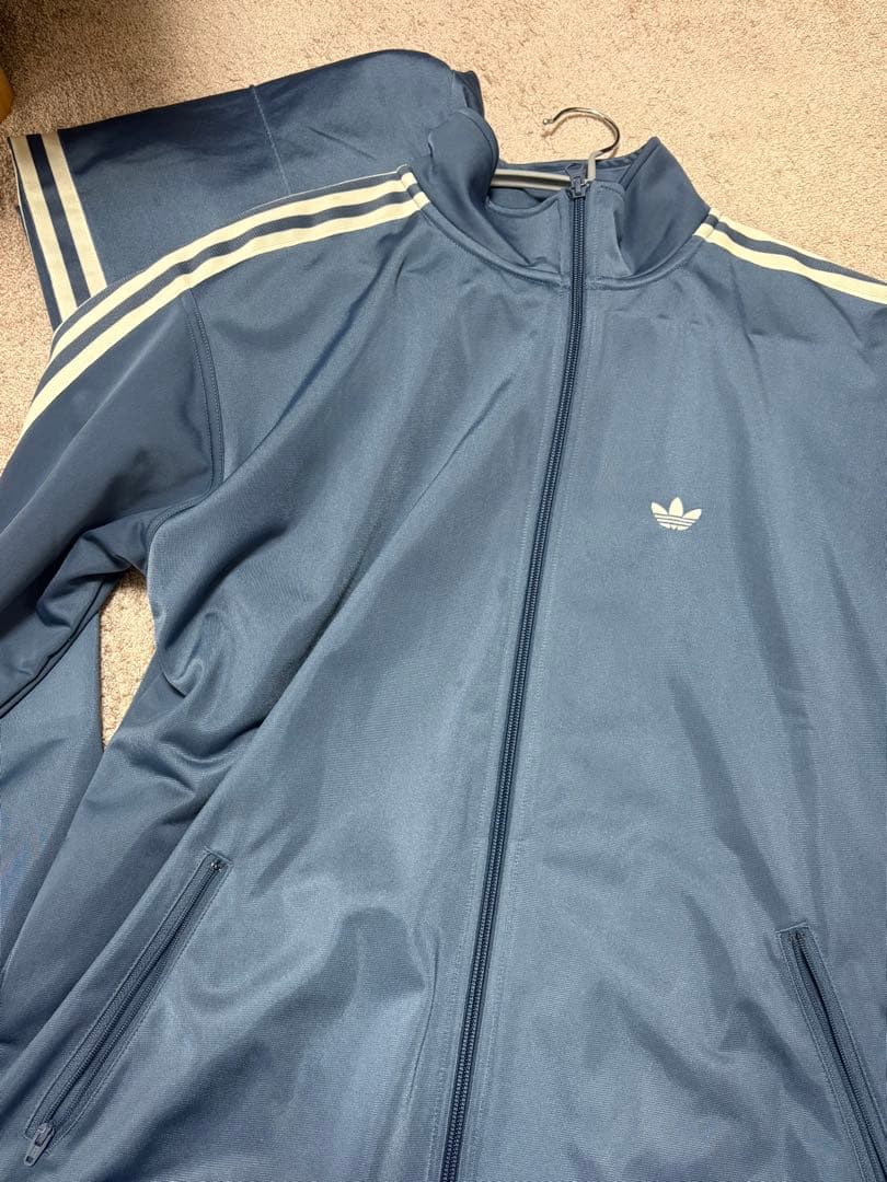 adidas ジャージ XS パステルブルー