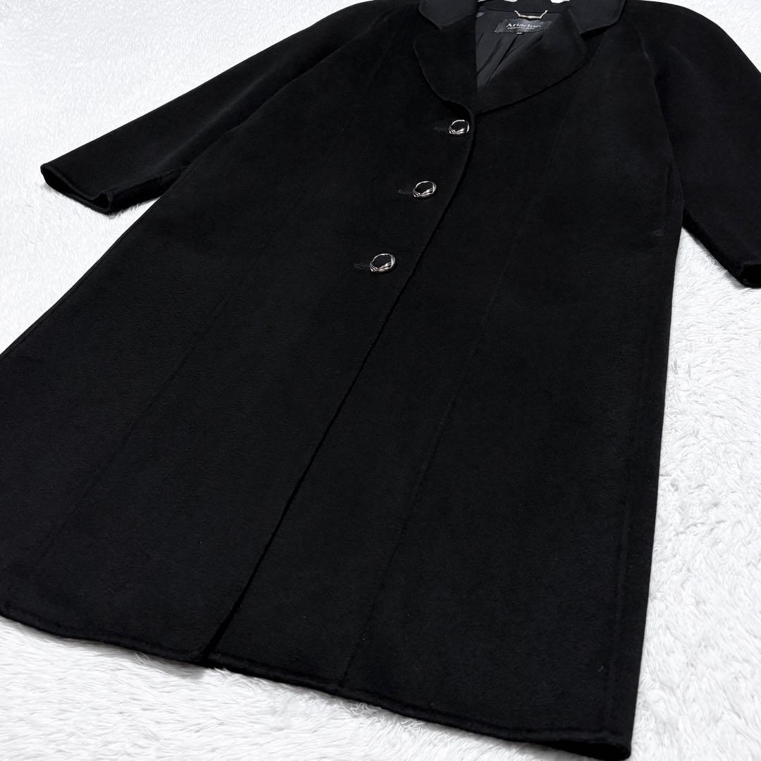 SALE 【美品】ロロピアーナ 大きいサイズ カシミヤ リバーコート 上品 高級