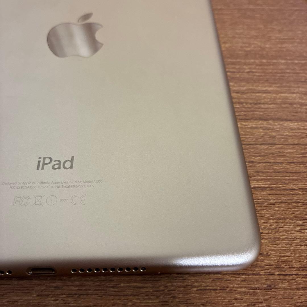 iPad mini 4 ゴールド 32GB SIMフリー セルラーモデル 美品