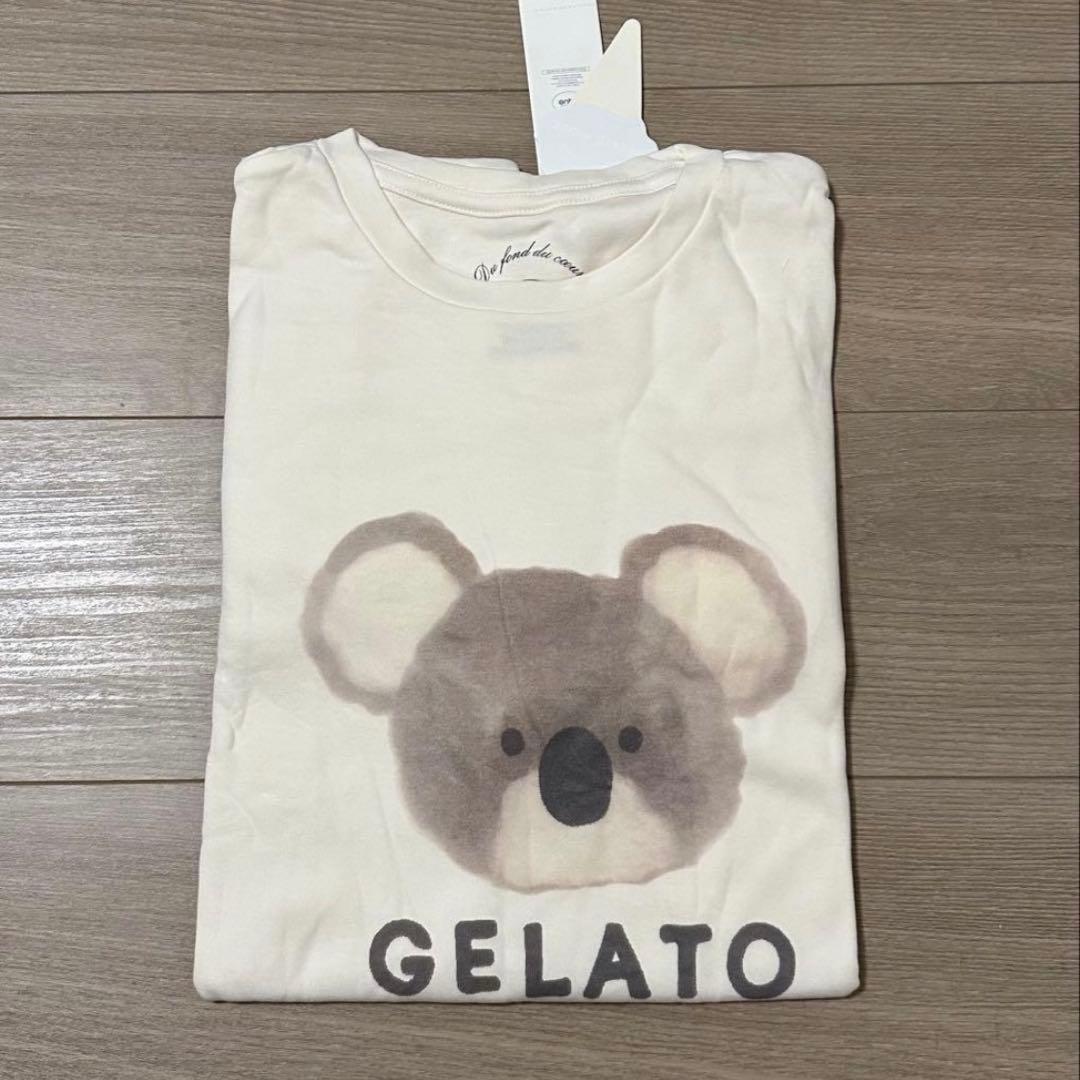 【新品未使用】ジェラートピケ　コアラ　長袖Tシャツ&総柄ロングパンツ