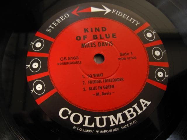 Kind Of Blue　Miles Davis　マイルス・デイヴィス