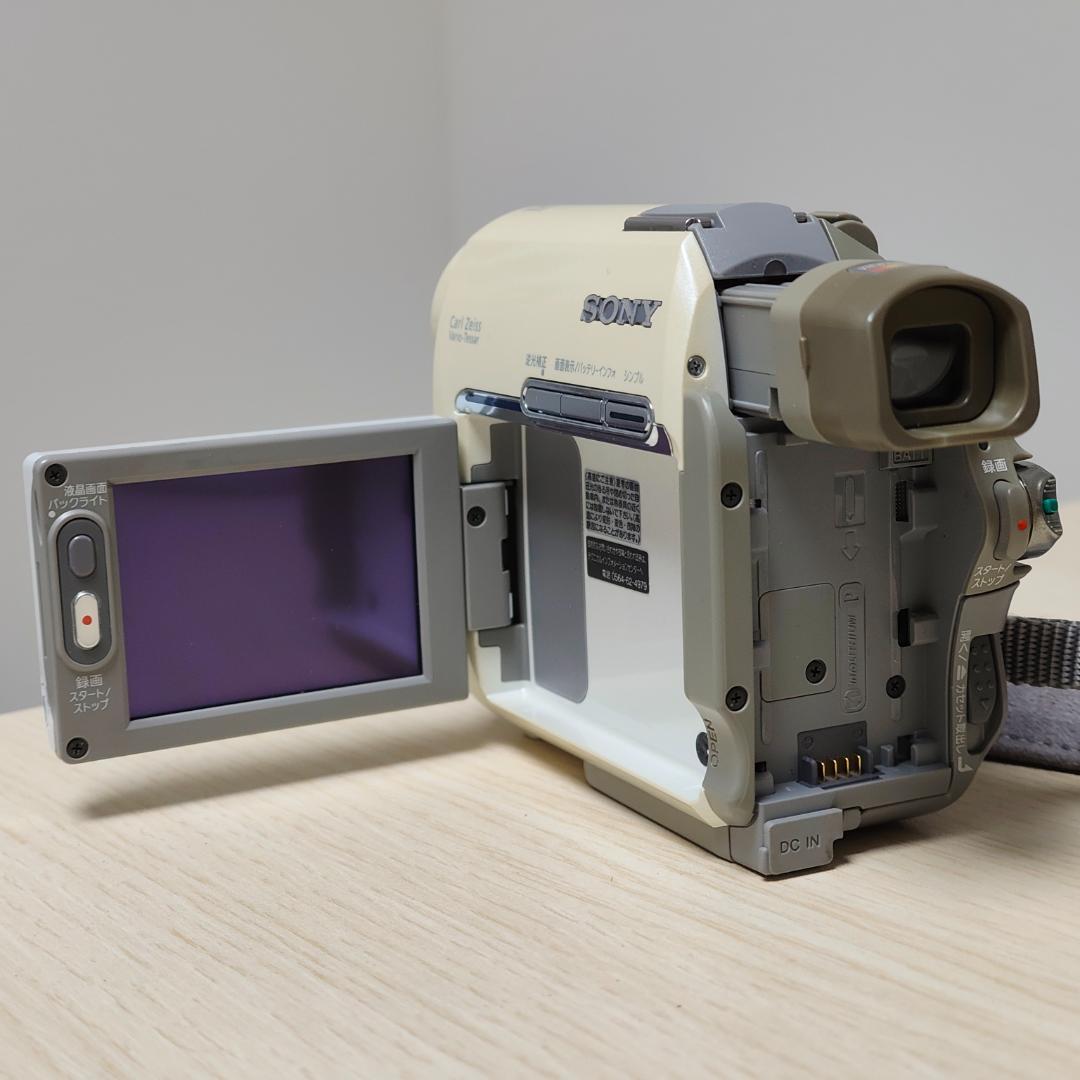 SONY DCR-HC40 MiniDVビデオカメラ ダビングに