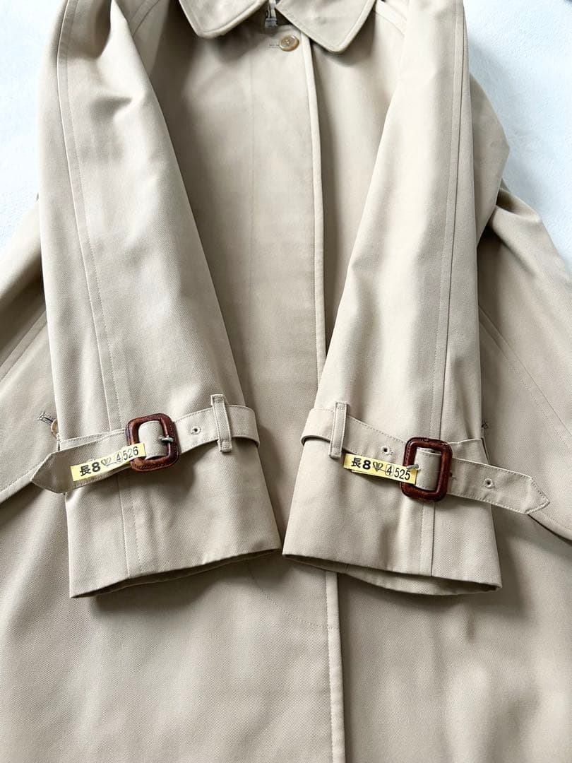 Burberry's バーバリー 一枚袖 ステンカラーコート 腰ベルト無し