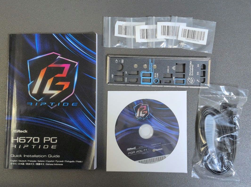 ASRock H670 PG Riptide マザーボード