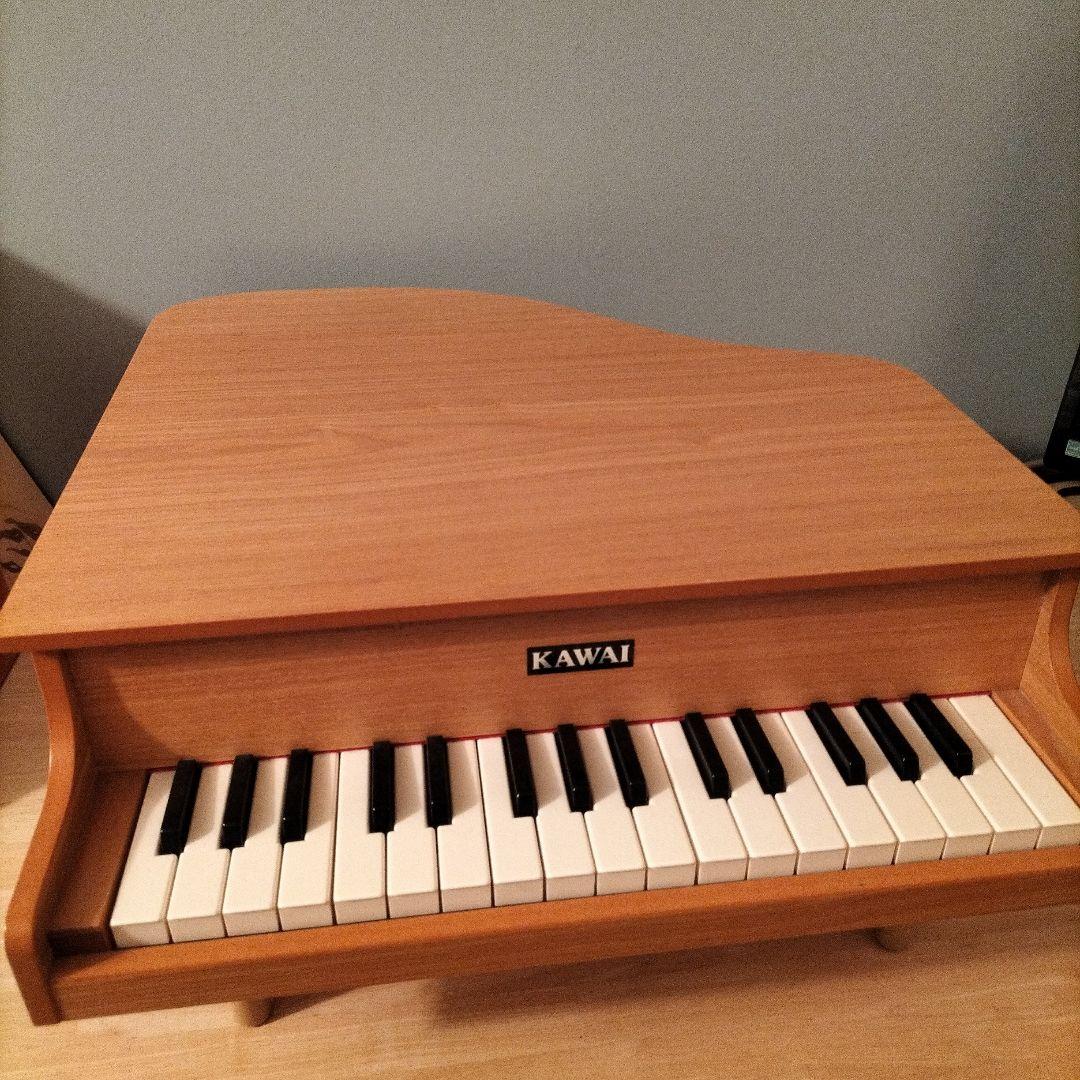 き*P様 KAWAI　カワイ　ミニピアノ グランドピアノ ナチュラル