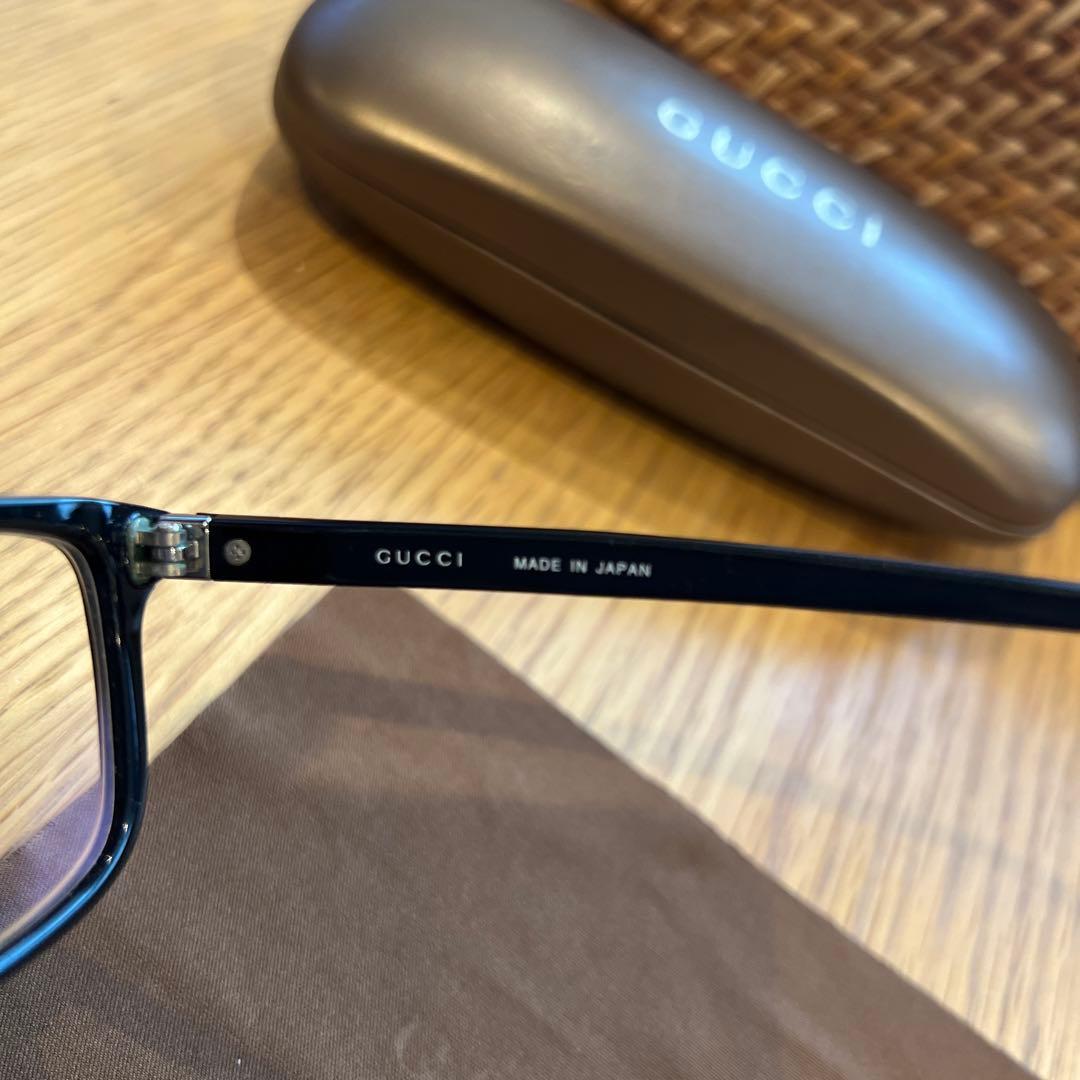 お値下げ！GUCCI グッチ　黒縁メガネフレーム