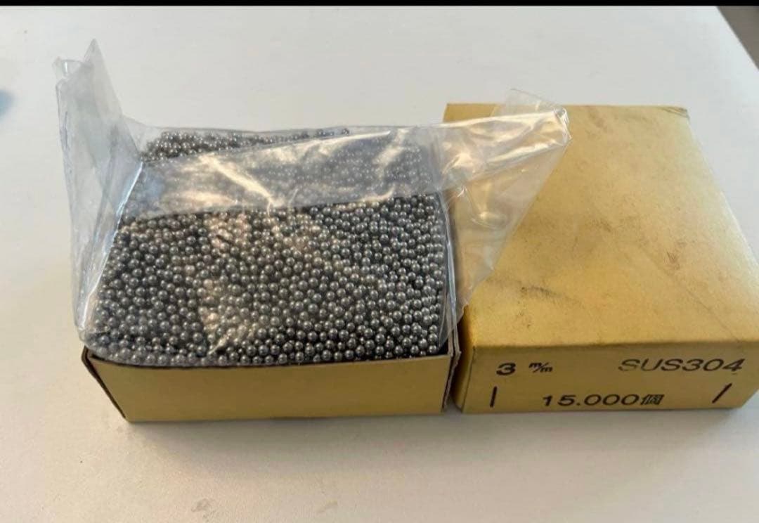lloco　ステンレス球　3mm 15000個　鋼球　SUS304 3箱