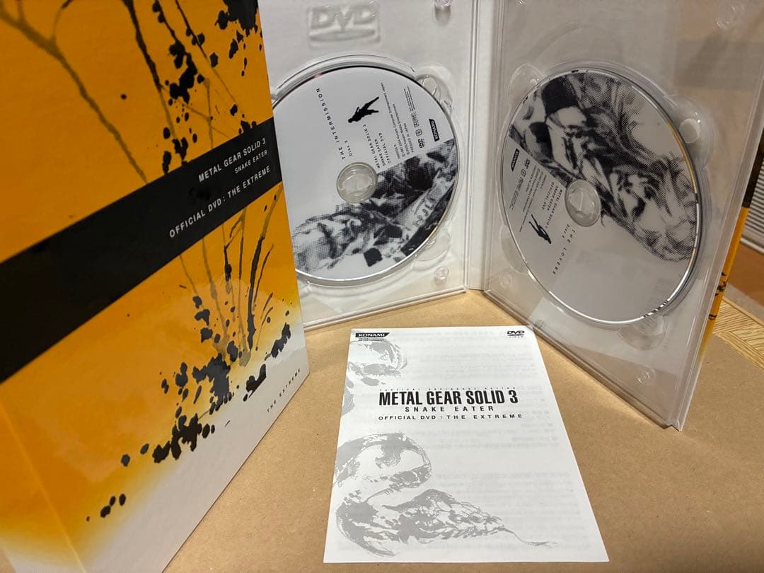 メタルギアソリッド3 DVD エクストリームBOX