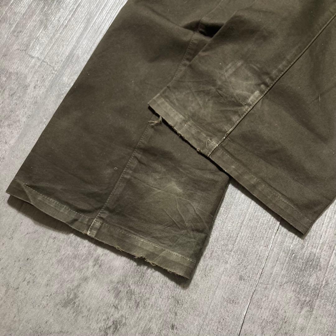 パンツ 00s ripvanwinkle cotton flare pants