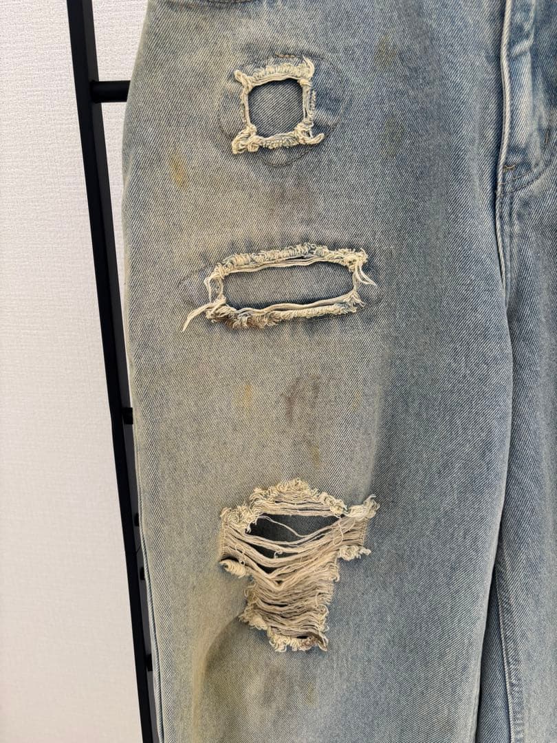 ［Knuth Marf ］damage denim pants M