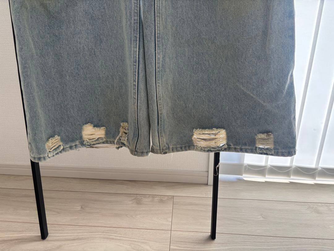 ［Knuth Marf ］damage denim pants M