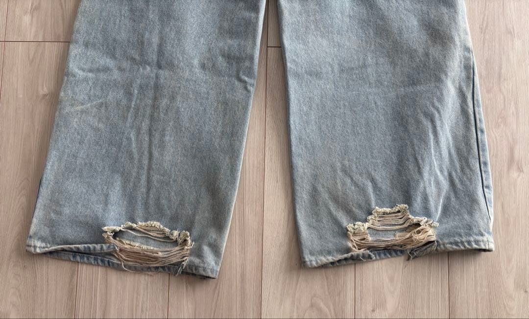 ［Knuth Marf ］damage denim pants M