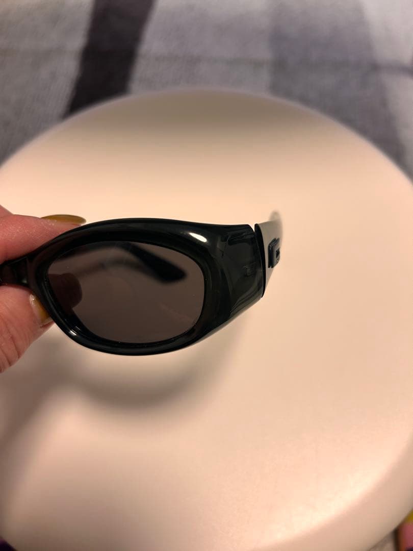 GUCCI ブラックオーバーサイズサングラス