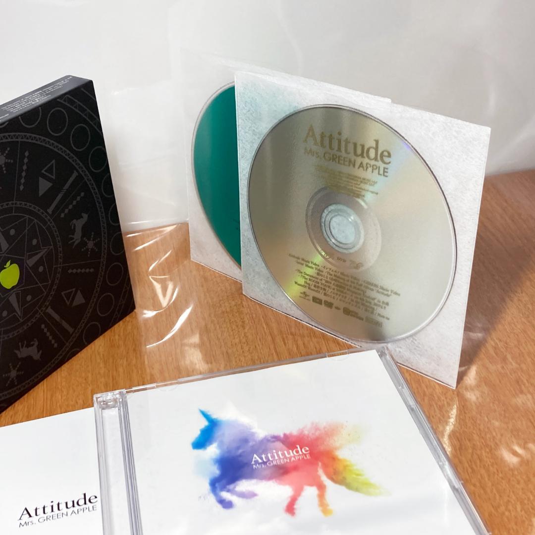 正規品 Mrs. GREEN APPLE Attitude 初回限定 DVD付き