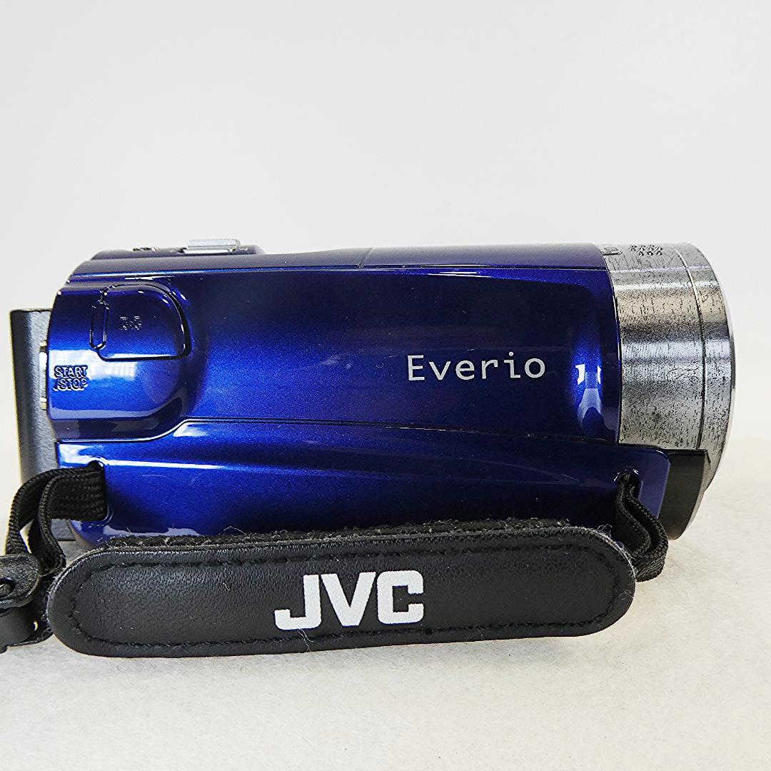 動作良好 JVC Everio GZ-E565-A HDD/SD ビデオカメラ