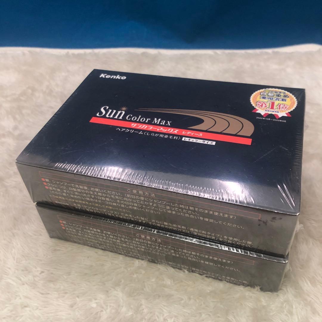 サンカラーマックス　レディース白髪染め　75g×2個