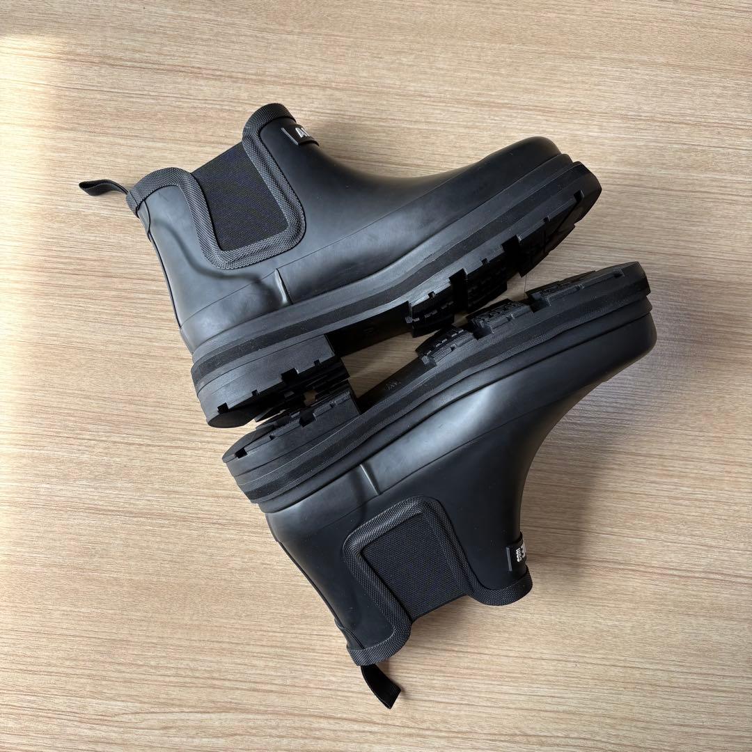 未使用級 AIGLE エーグル ソフトレイン2 レインブーツ 厚底 防水 37