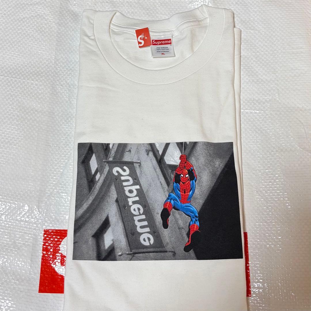Supreme x Spider-Man Tee \"white\" サイズ XL