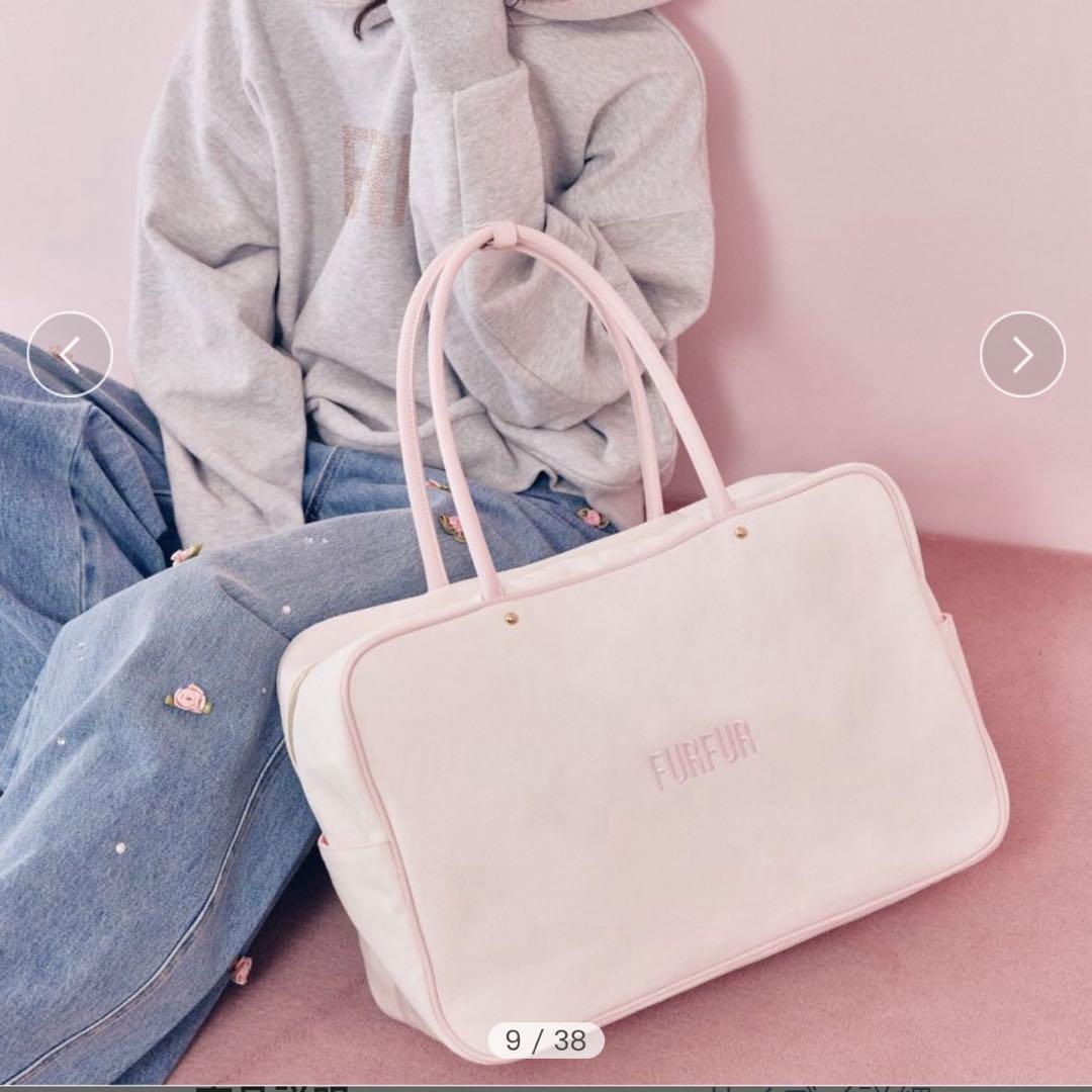 FURFUR ファーファー BIGボストンバッグ オンライン限定カラー OWHT