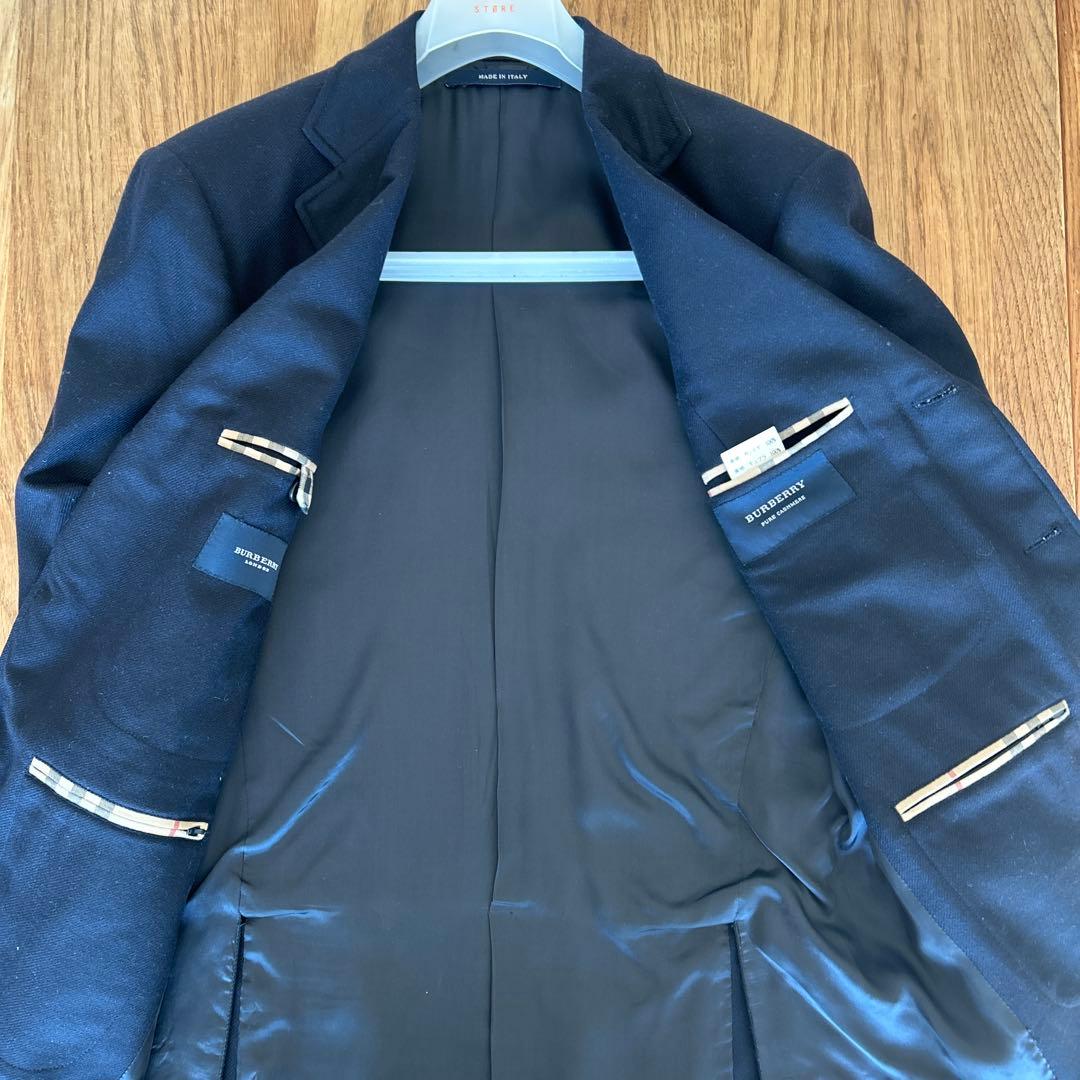 カシミア100% バーバリー　ブレザー　イタリア製