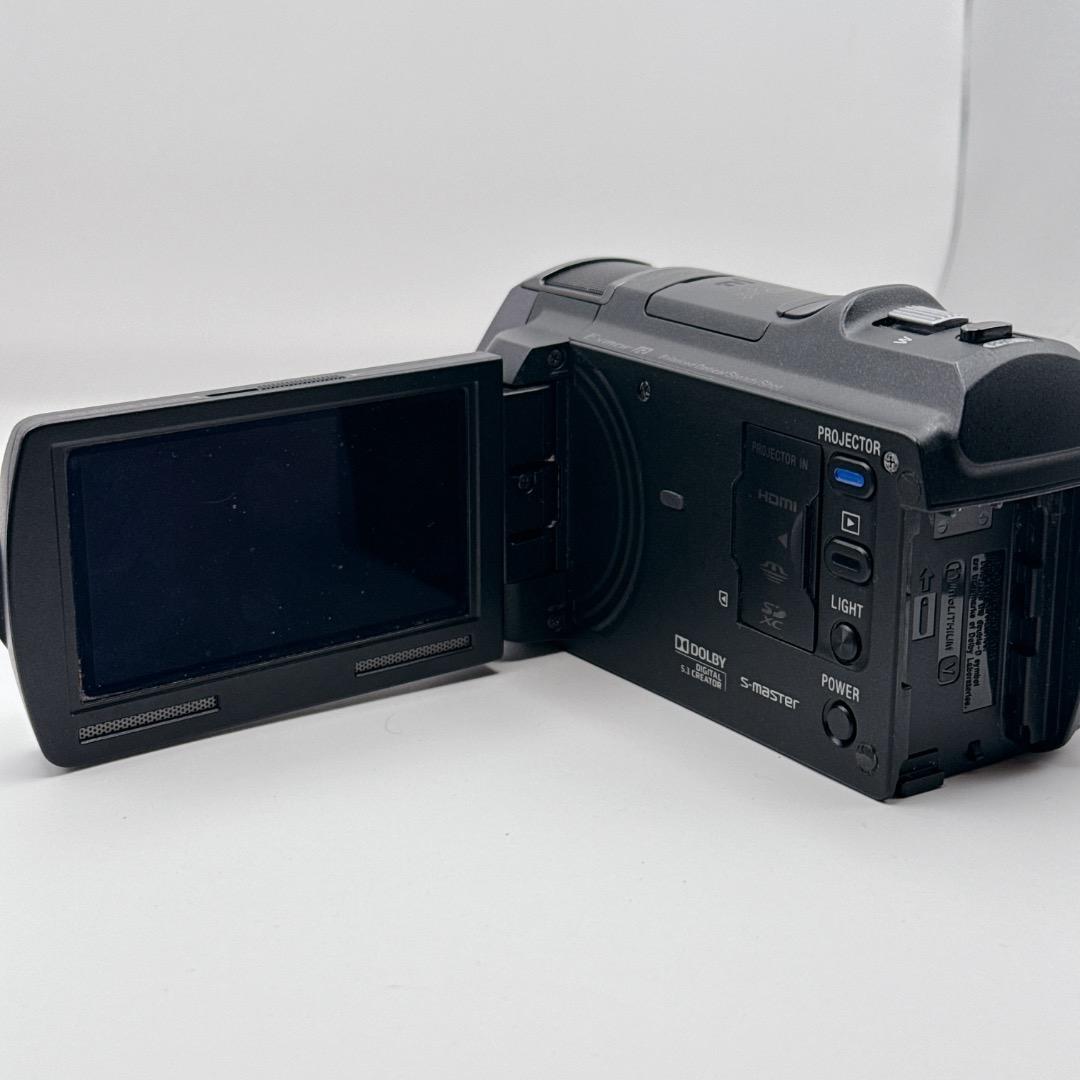 【良品】SONY ビデオカメラ HDR-PJ630V プロジェクター機能搭載