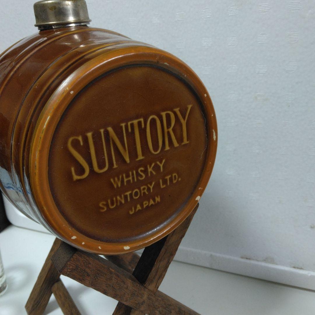 ★日月曜値下げ！Suntory ウイスキー樽型ディスペンサー［蛇口操作出来ます]