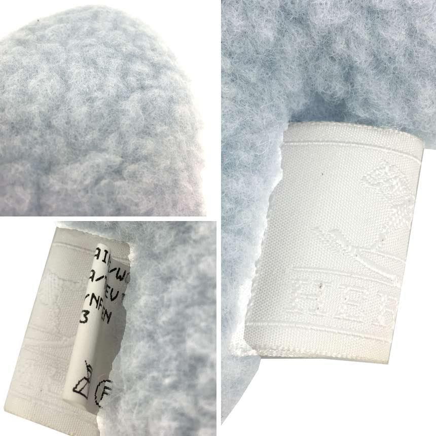 HERMES　エルメス　ぬいぐるみ　くま　ベビーラトル　aq9468