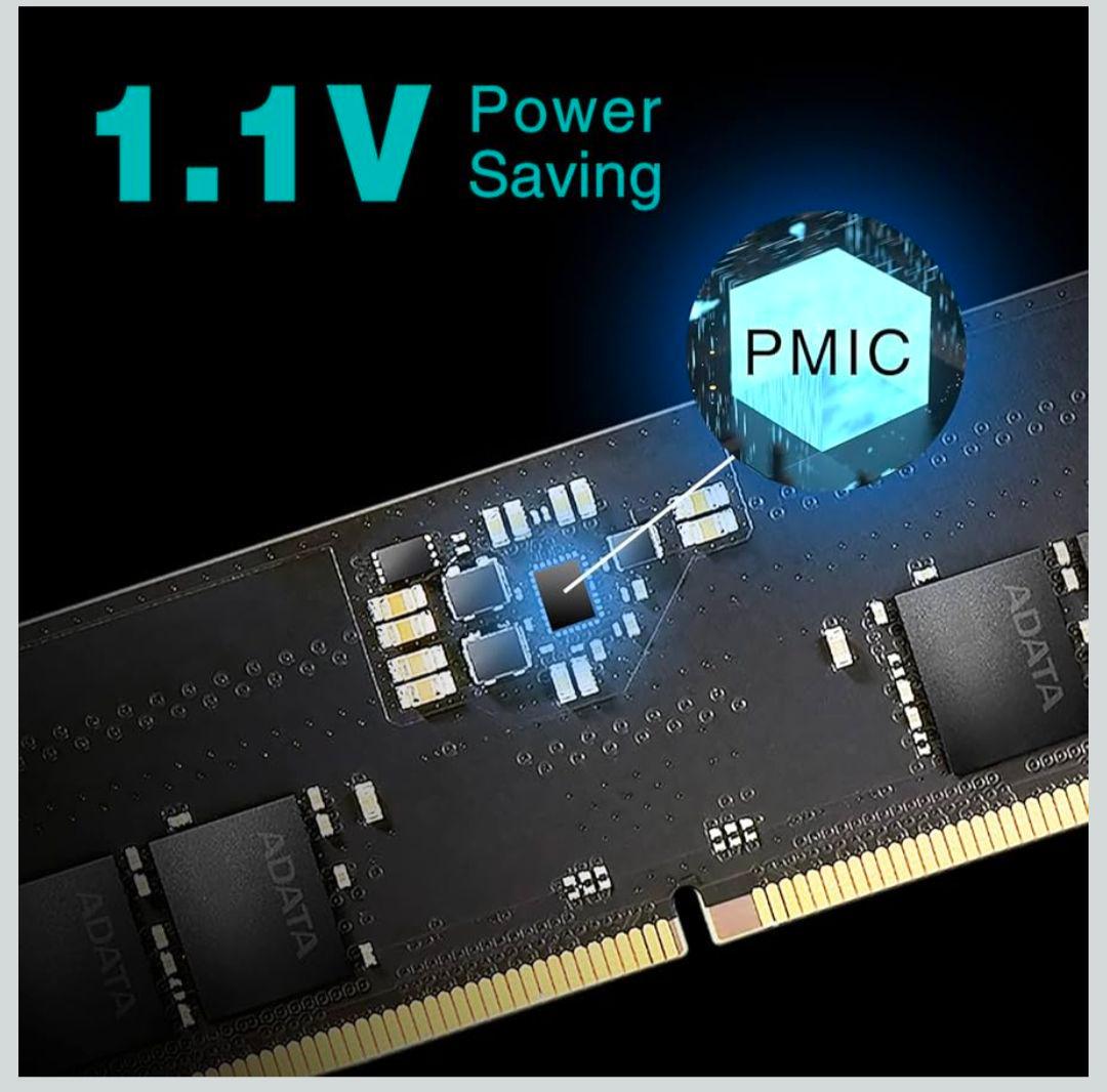 新品未開封 エイデータ PCメモリ DDR5 4800MHz 8GBx2枚 B