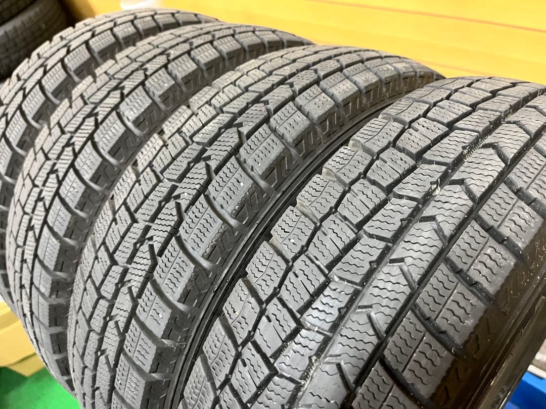 155/70R13スタッドレスタイヤ4本　ミライース、バモスなど軽四用　中古