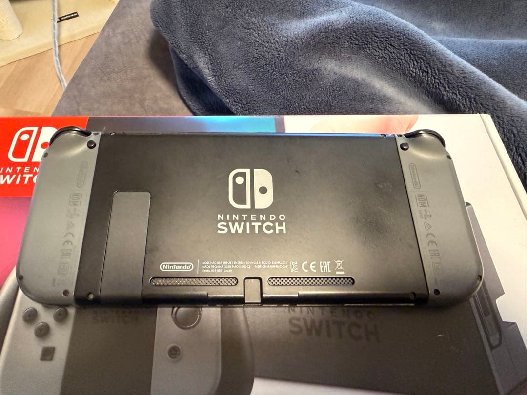 【即日発送】Nintendo Switch 本体 グレー おまけ付き