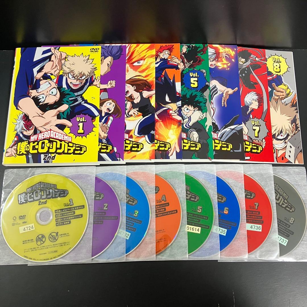 僕のヒーローアカデミア season1~5+映画2本 レンタルDVD アニメ
