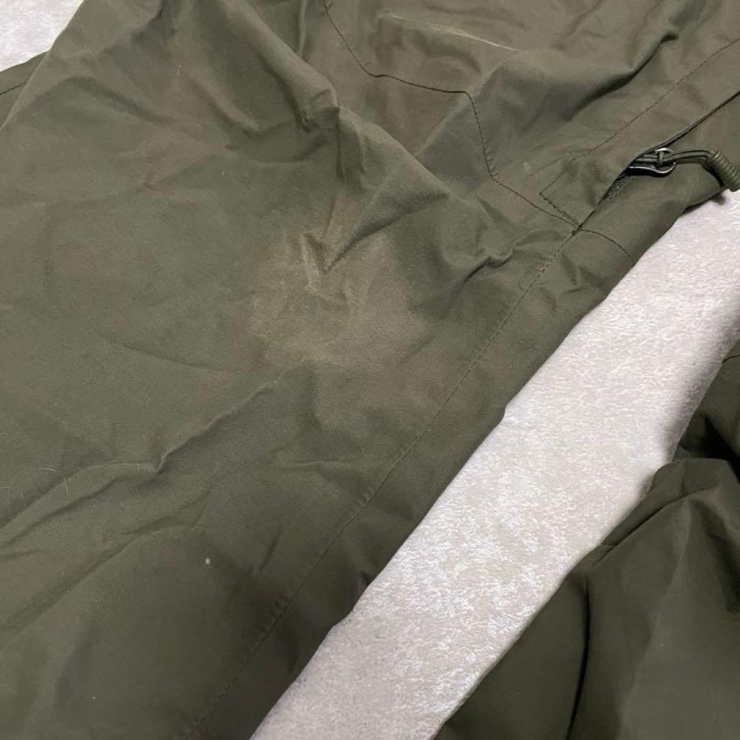 たんさま専用　希少RECCO ノースフェイス ゴアテックス ビブパンツ カーキ