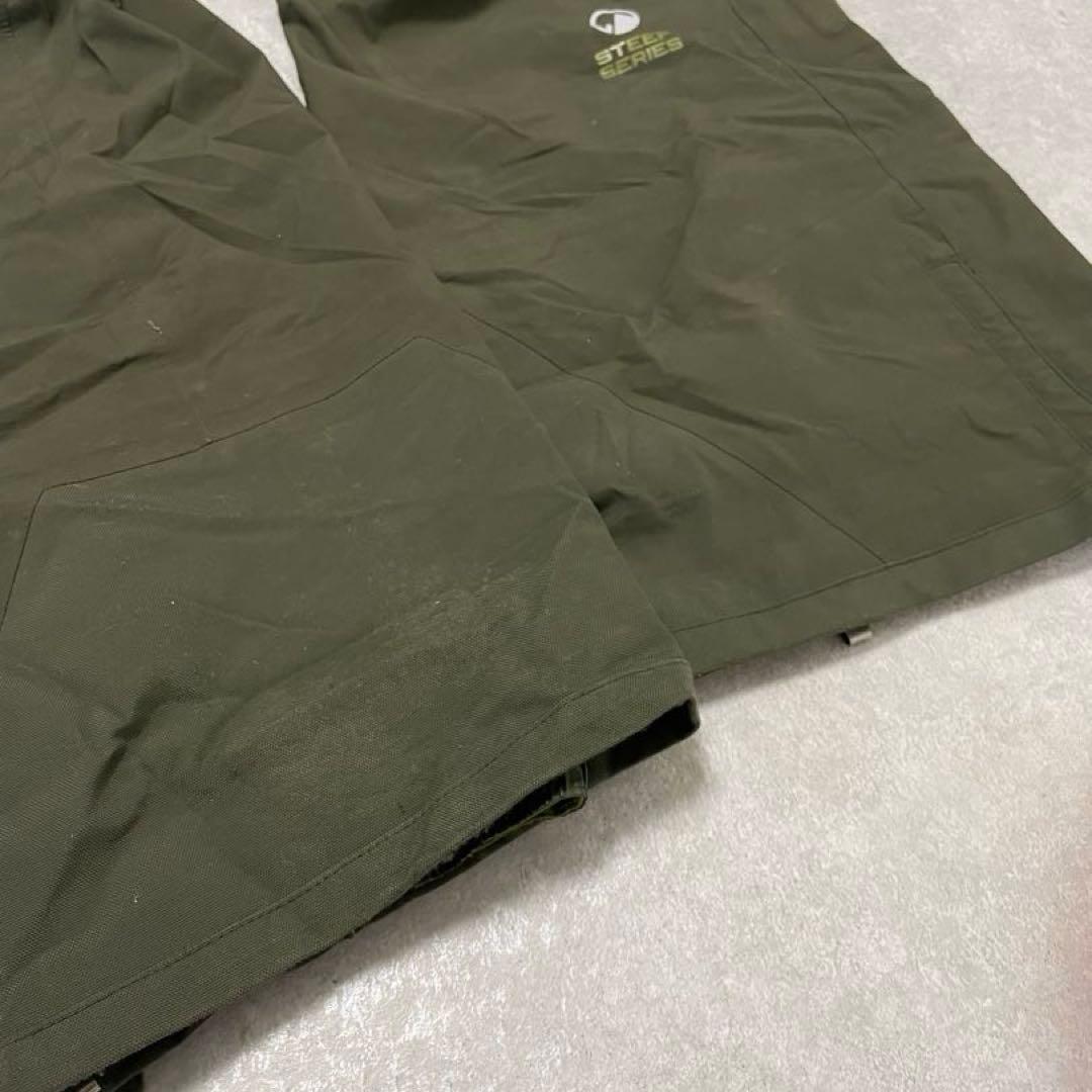 たんさま専用　希少RECCO ノースフェイス ゴアテックス ビブパンツ カーキ