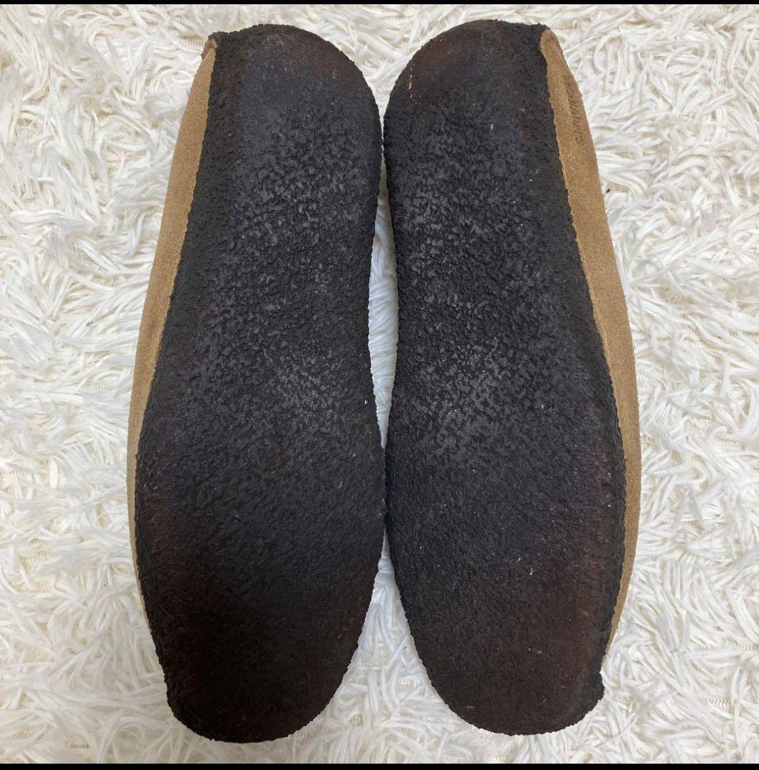クラークス ワラビー モカシン ナタリー クレープソール 26.5cm 箱なし