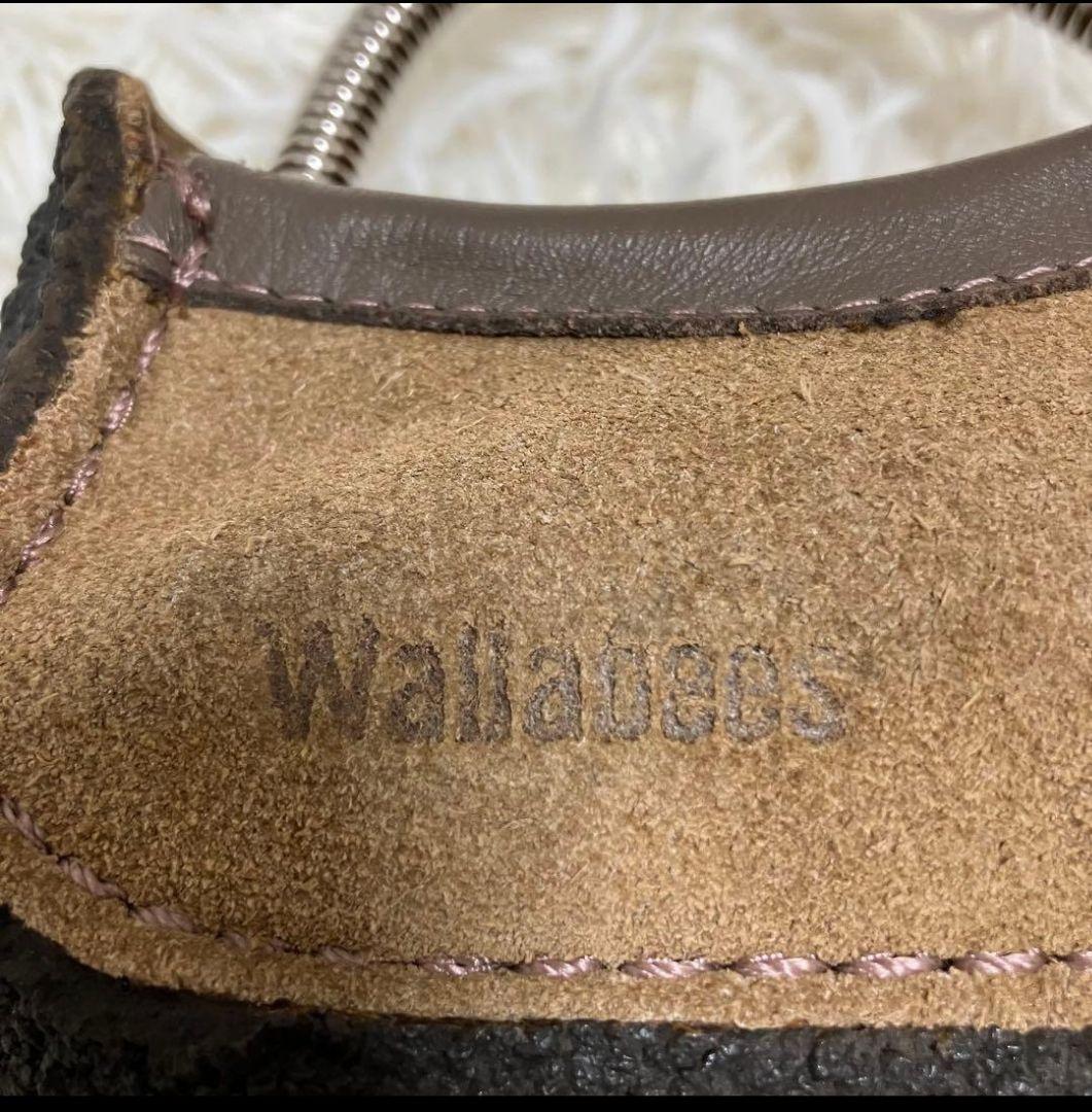 クラークス ワラビー モカシン ナタリー クレープソール 26.5cm 箱なし