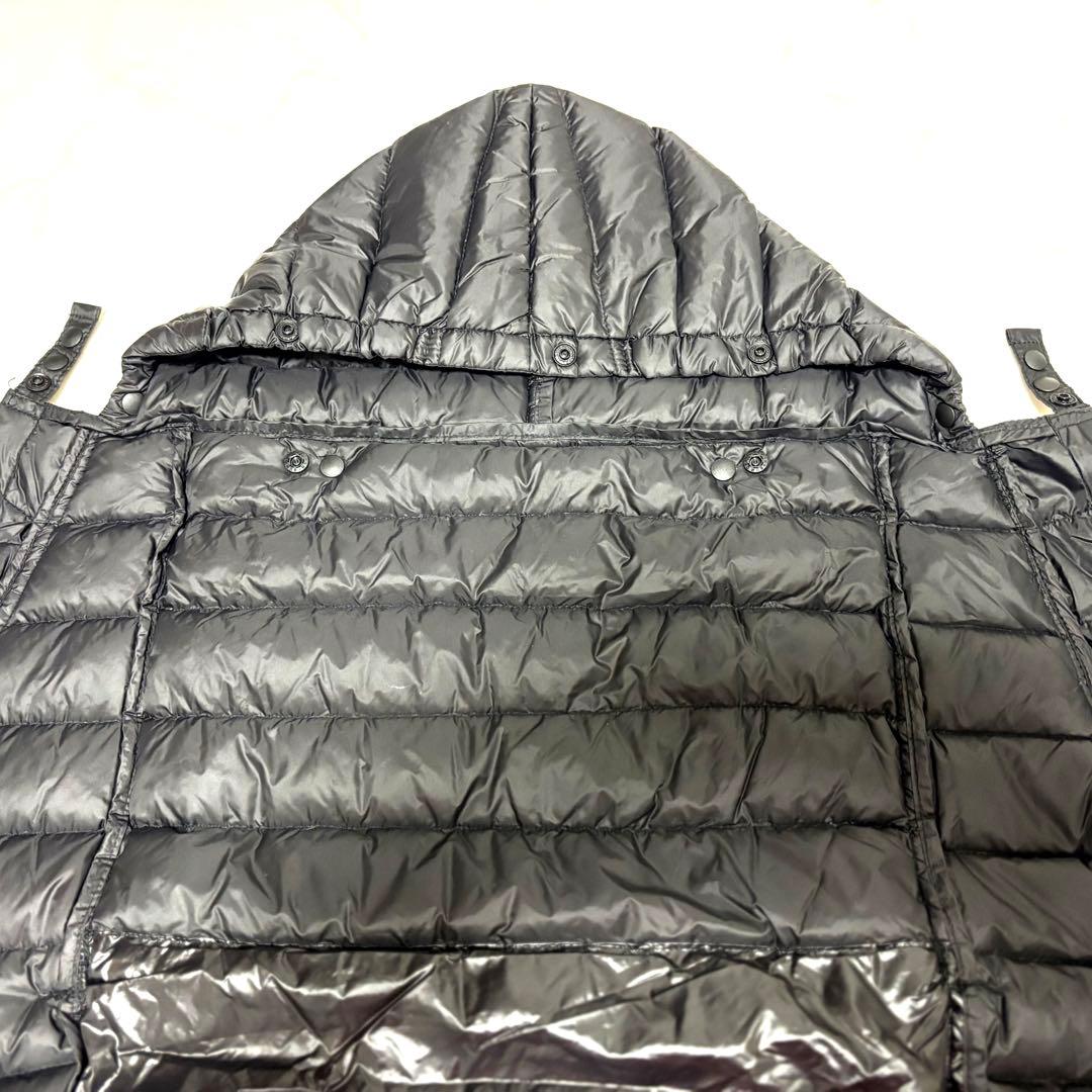 新品⭐︎Baby Hopper オールウェザーダウン 3WAY防寒ケープ ブラック