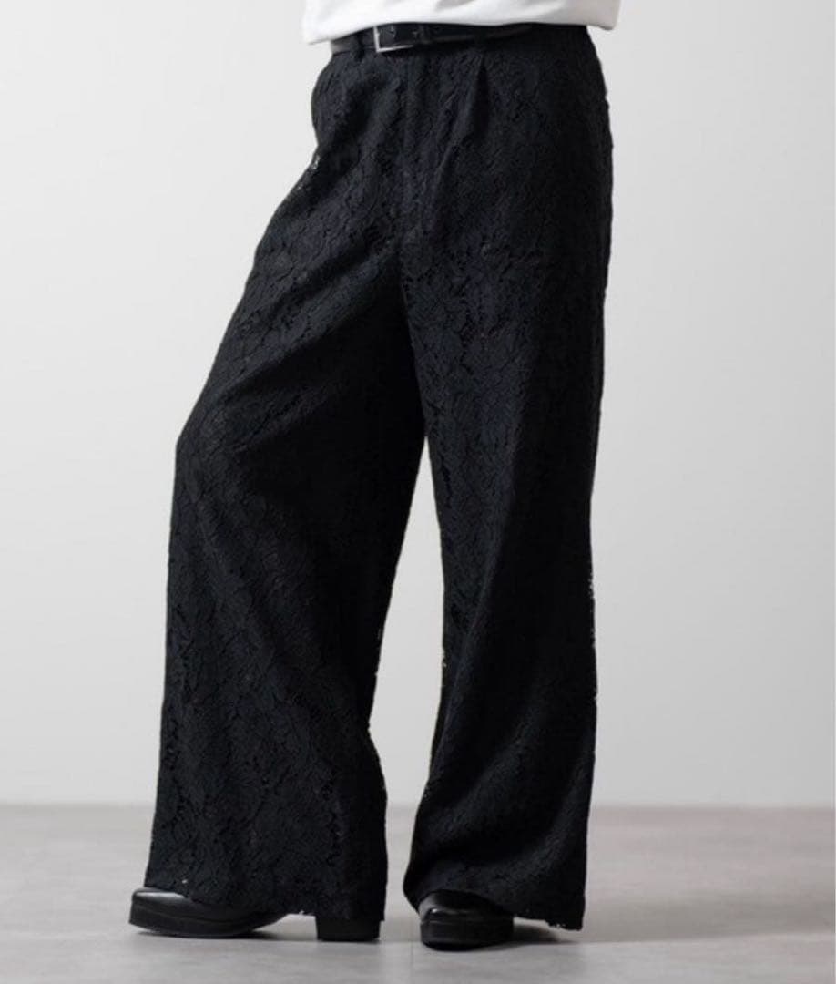 CLEL　クレイル　ルーズ　コードレース　ジャケット　パンツ　セットアップ　S