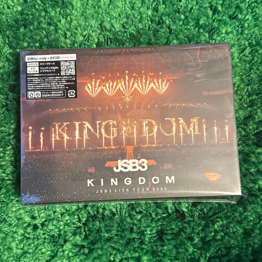 三代目 KINGDOM LIVE TOUR 2025 2Blu-ray＋2CD