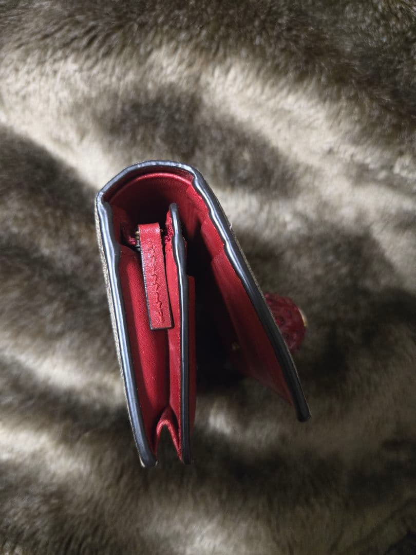 特別セール✨GUCCI 二つ折り財布 チェリー装飾