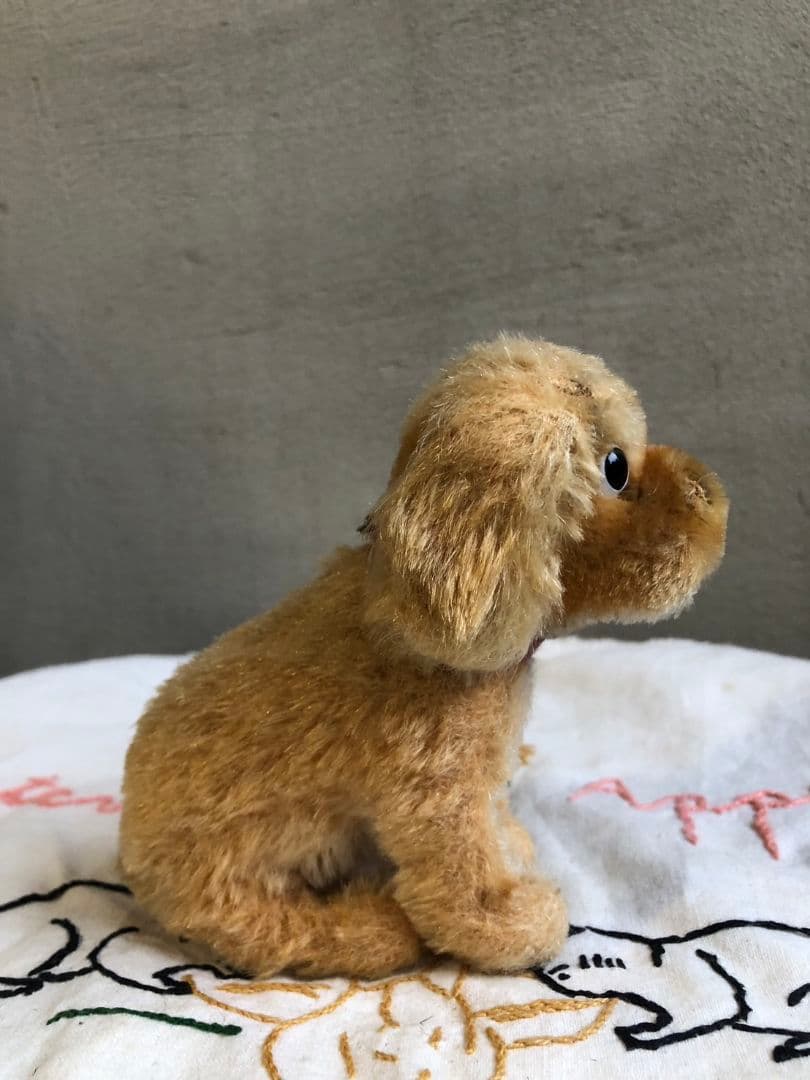 アンティーク シュタイフ ミニコッカースパニエル スージー Steiff