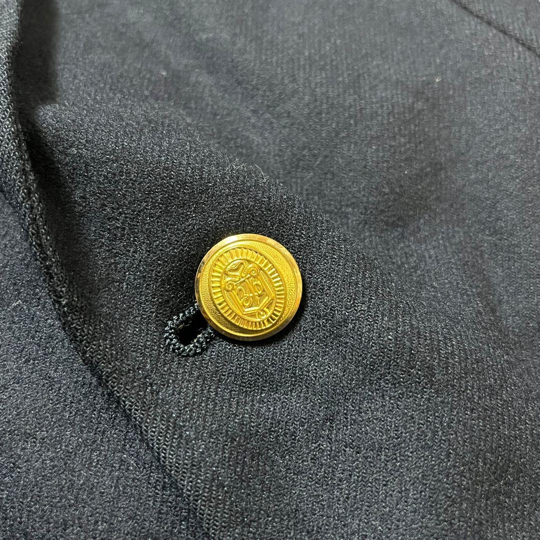 【 美品 】 ブルックスブラザーズ　紺ブレ　金ボタン　刻印　日本製　ウール