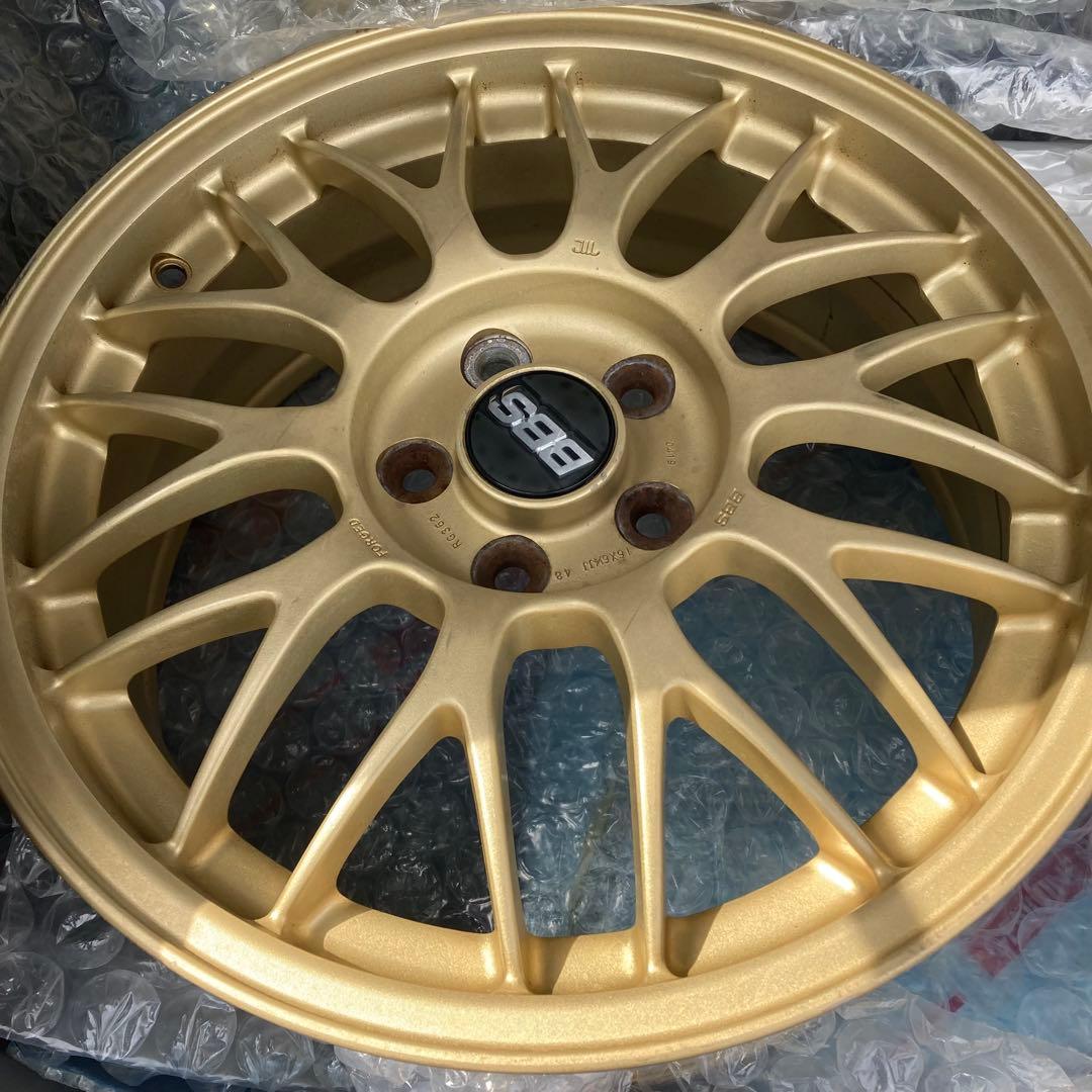 鍛造 スバル純正 BBS RG362 16インチ6.5J 5穴 100 +48