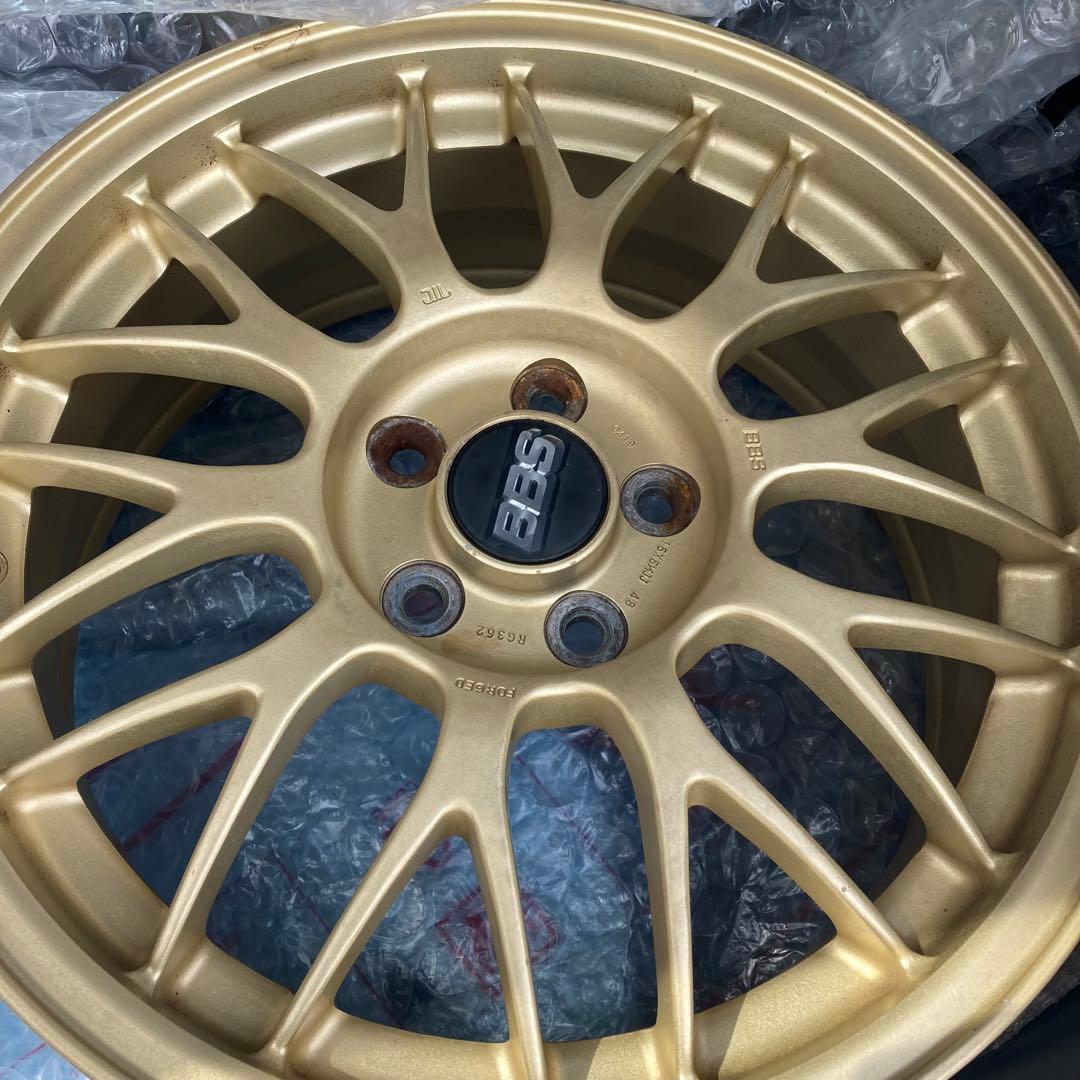 鍛造 スバル純正 BBS RG362 16インチ6.5J 5穴 100 +48
