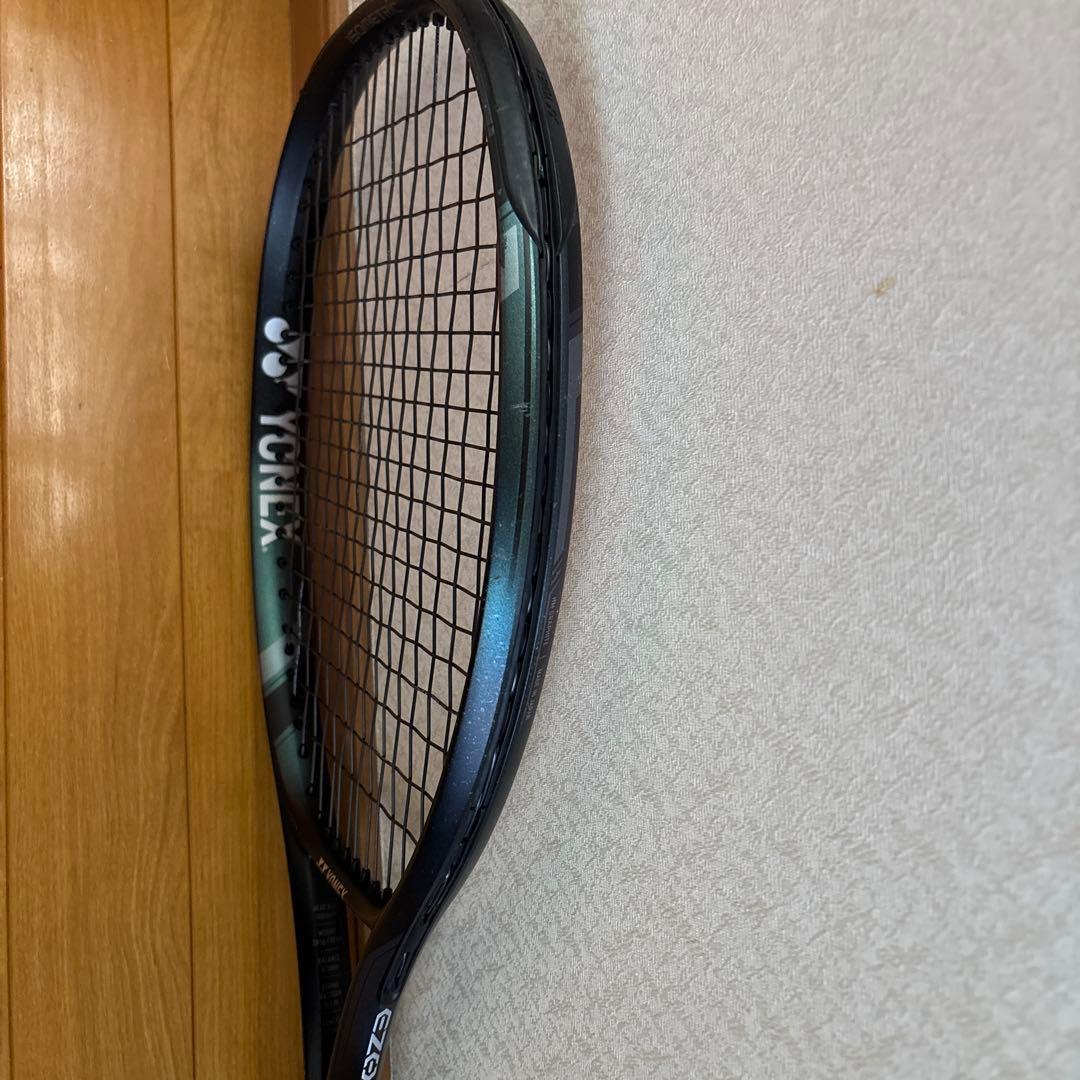 硬式テニスラケットYONEX ヨネックス 07Eゾーン100 黒