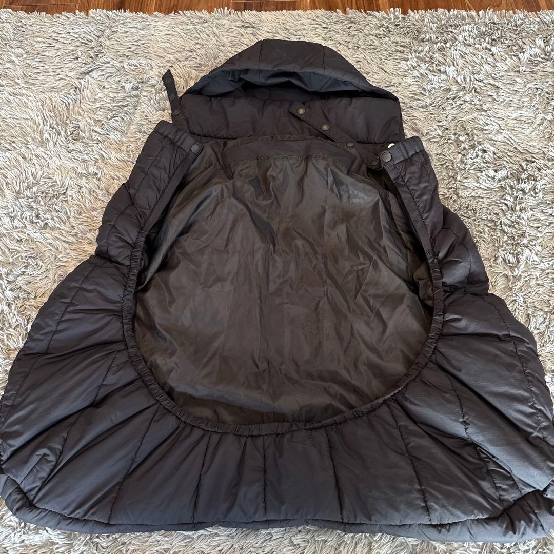THE NORTH FACE ベビー シェルブランケット　防寒ケープ　ブラック