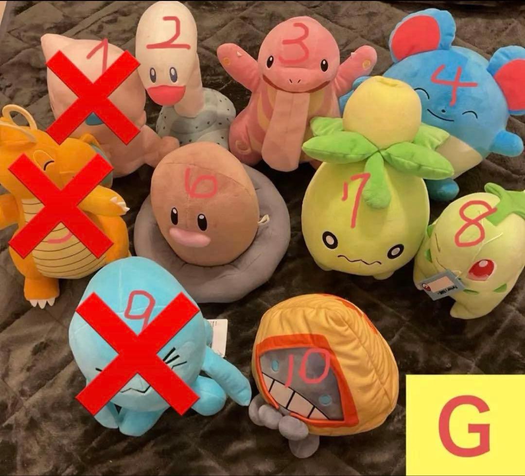 ポケモンぬいぐるみ　10点セット まとめ売り
