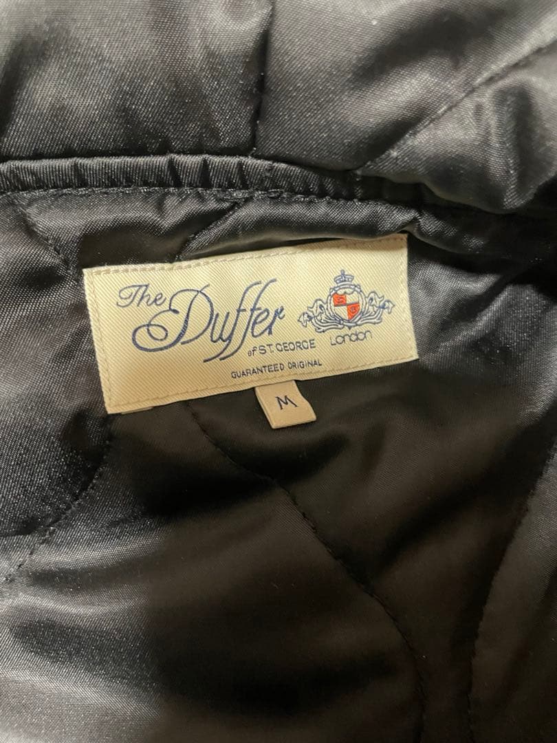 The DUFFER of St. E MA-1 Mサイズ ブラック